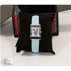 NEW ORIGINAL STAMPED L88773039 PLAYBOY WATCH BLUE