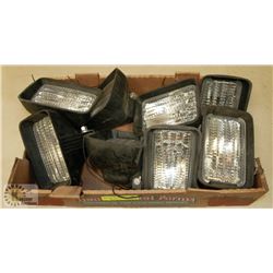 LOT OF 7 NEW TRACTOR WORK LIGHTS
