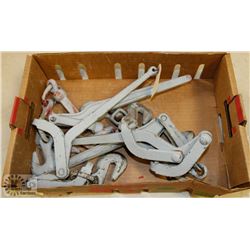 LOT OF FOUR 5/16" X 3/8" LOAD BINDERS