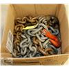Image 1 : 2 TOW CHAINS 3/8" X 6FT EACH.