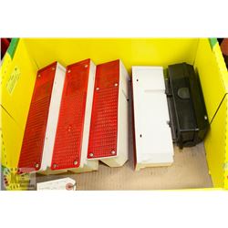 LOT OF 4 NEW REAR LIGHT ASSEMBLIES/CONNECTION BOX