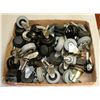 Image 1 : LOT OF 32 CASTER WHEELS INCL 1-3/4" AND 1-1/2".