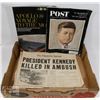 Image 1 : 1960S MAGAZINE AND NEWSPAPERS OF KENNEDY &