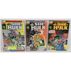 SAVAGE SHE-HULK # 2 - 4 COMIC BOOKS
