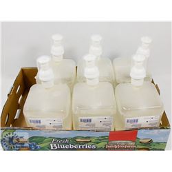 6 BOTTLES OF ALCOHOL FREE FOAMING HAND SANITIZER