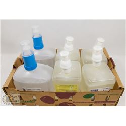 6 BOTTLES OF ALCOHOL FREE FOAMING HAND SANITIZER
