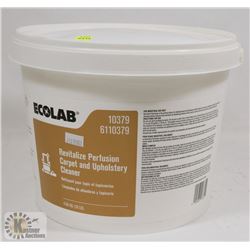 10LB TUB OF ECOLAB CARPET AND UPHOLSTERY CLEANER