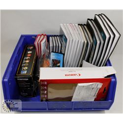 LOT OF ASSORTED OFFICE SUPPLIES