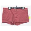 Image 1 : NEW RVCA SUGAR SHAKE SHORTS, SIZE 26, ROSE