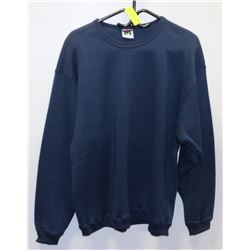 NEW SIZE LARGE NAVY BLUE SWEATER