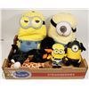 Image 1 : ESTATE BOX OF STUFFED ANIMALS INCLUDING MINIONS