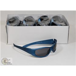 BOX OF OCEAN BLUE DESIGNER SUNGLASSES