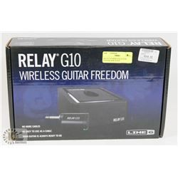 RELAY G10 WIRELESS GUITAR SYSTEM, NEW IN BOX