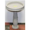 Image 1 : 1 CONCRETE 2 PC BIRDBATH 16"X23"