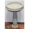 Image 1 : 1 CONCRETE 2 PC BIRDBATH 16"X23"