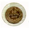 Image 1 : 1898 SILVER 10 CENT COIN