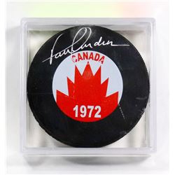 PAUL HENDERSON SIGNED PUCK