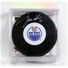 Image 1 : OILERS JARI KURRI SIGNED PUCK