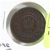 Image 1 : 1864 NOVA SCOTIA ONE CENT COIN.