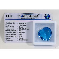 #14-BLUE TOPAZ GEMSTONE 40.55CT