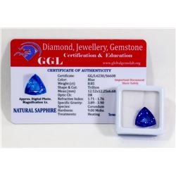 #82-NATURAL BLUE SAPPHIRE GEMSTONE 8.85CT