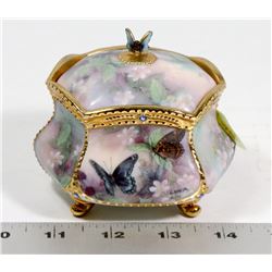LENA LUI'S ENCHANTED WINGS PORCELAIN MUSIC BOX