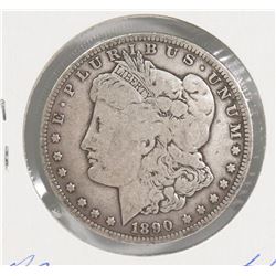 1890 USA O MORGAN SILVER $1 COIN