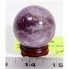 Image 1 : POLISHED AMYTHYST HEALING BALL