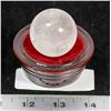 Image 1 : SNOW QUARTZ HEALING CRYSTAL BALL