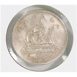 1949 CANADIAN COMMEMORATIVE SILVER DOLLAR