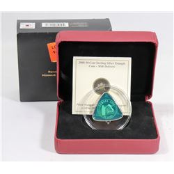 2008 STERLING SILVER 50-CENT TRIANGLE