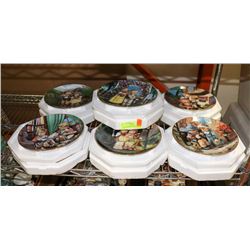 LOT OF 7 DANBURY MINT COLLECTOR PLATES MJ HUMMEL