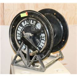 STEEL EAGLE A-FRAME PRESSURE HOSE REEL, STAINLESS