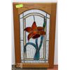 Image 1 : STAINED GLASS PANEL