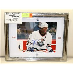 GEORGE LARAQUE GUARAUNTEED AUTHENTIC AUTOGRAPH