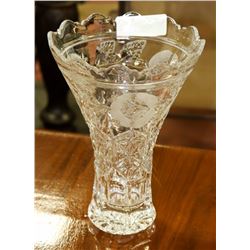 VINTAGE CRYSTAL VASE