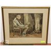 Image 1 : REPLICA VINCENT VAN GOGH FARMER READING BY THE