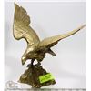 Image 1 : BRASS EAGLE, 16" WING SPAN, 11" HIGH