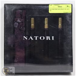 NATORI PERFUME SPRAY 3X .34 FL OZ.