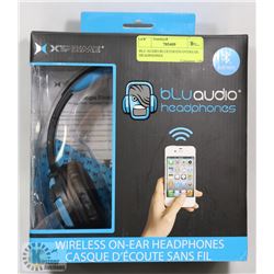 BLU AUDIO BLUETOOTH OVEREAR HEADPHONES