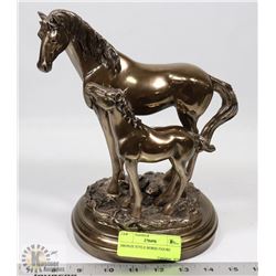 BRONZE STYLE HORSE FIGURE