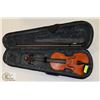 Image 1 : VIOLIN RECITAL 4/4 NATURAL WITH HARD CASE & BOW.