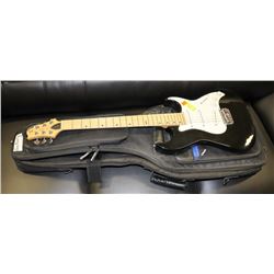 SAMIC GREY BENNET MALIBU BLACK GUITAR WITH SOFT