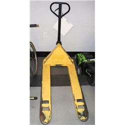 PALLET JACK, YELLOW 5500LBS CAPACITY