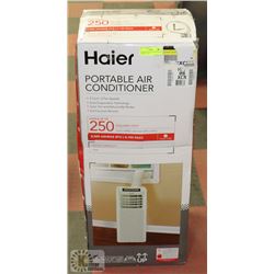 HAIER PORTABLE AIR CONDITIONER 8000 BTU. 2 FAN