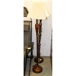 LOT OF 2  ASSORTED STANDING LAMPS