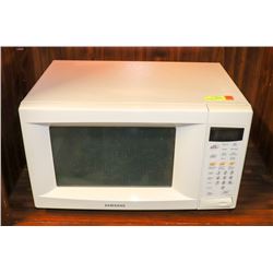 SAMSUNG 1000W WHITE MICROWAVE