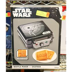 DISNEY STAR WARS THEMED WAFFLE MAKER UNUSED