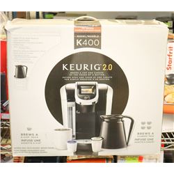 LARGE KEURIG 2.0 K400 HOT BREWER 70 OZ RESERVOIR