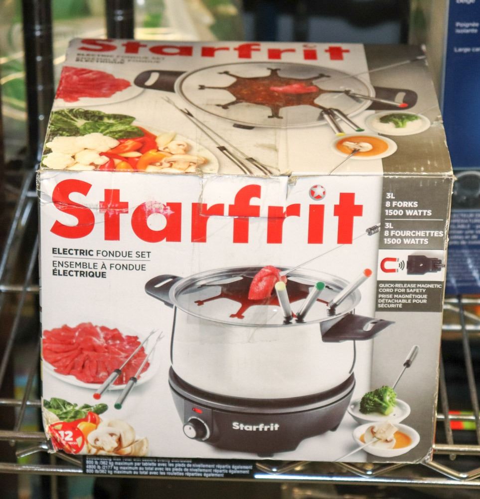 UNUSED STARFRIT ELECTRIC FONDUE SET
